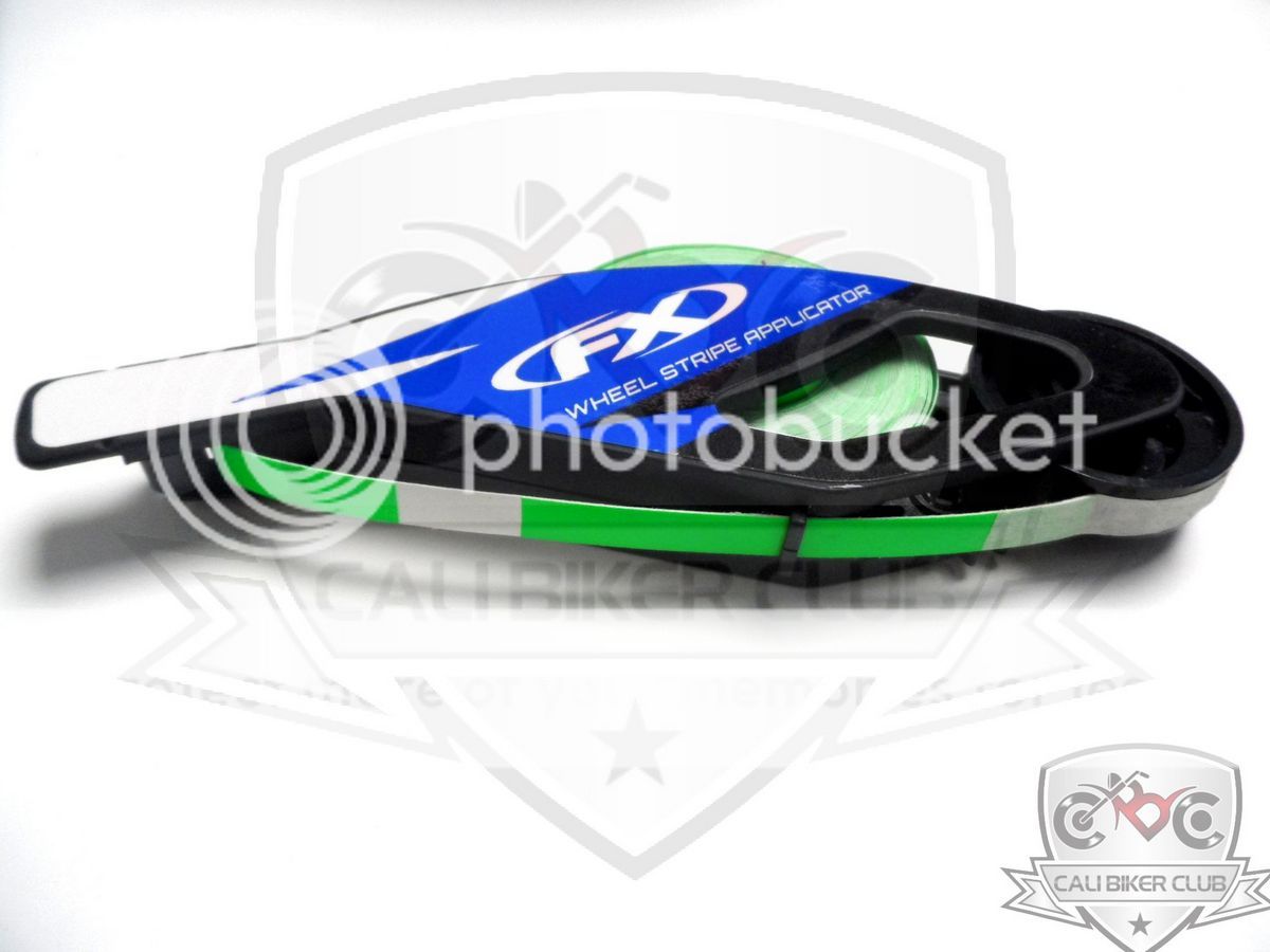 Motorcycle Reflective Rim Wheel Tape With EZ Applicator Stripes Strips